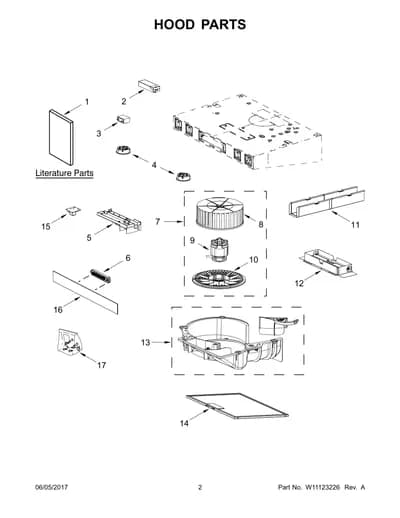 HOOD PARTS