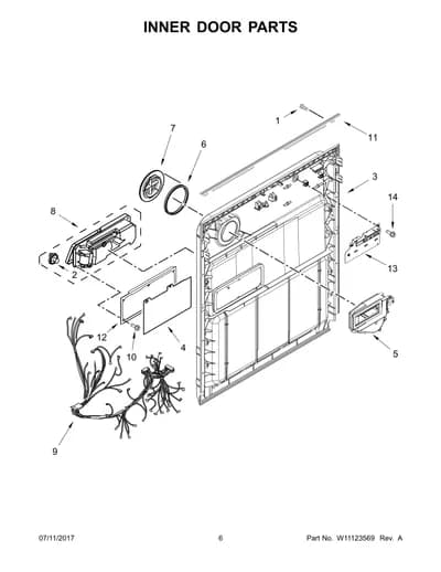 INNER DOOR PARTS