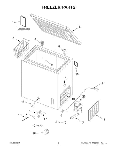 FREEZER PARTS