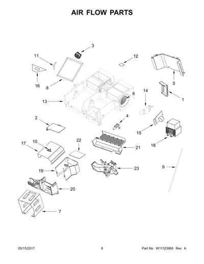 AIR FLOW PARTS