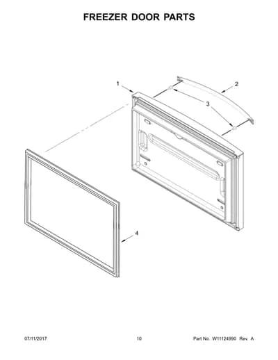 FREEZER DOOR PARTS