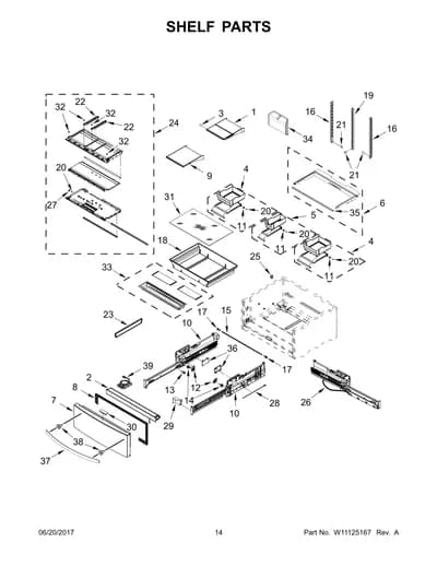 SHELF PARTS