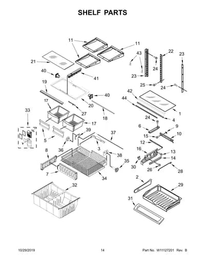 SHELF PARTS