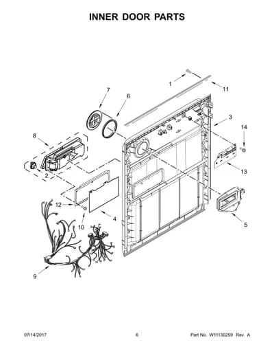 INNER DOOR PARTS
