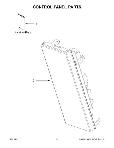 CONTROL PANEL PARTS