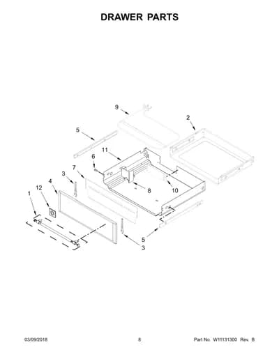 DRAWER PARTS