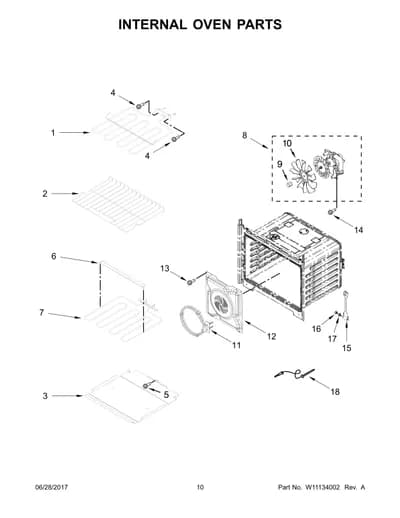 INTERNAL OVEN PARTS