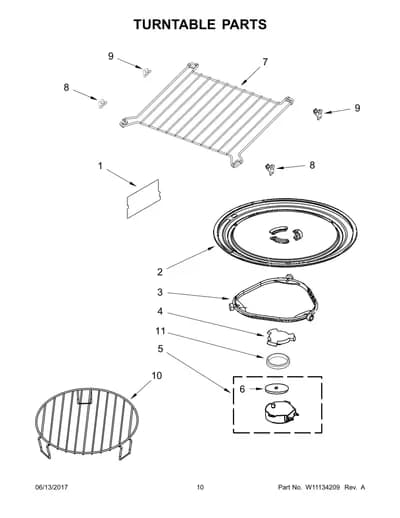 TURNTABLE PARTS