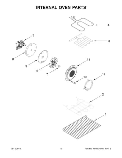 INTERNAL OVEN PARTS