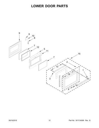 LOWER DOOR PARTS