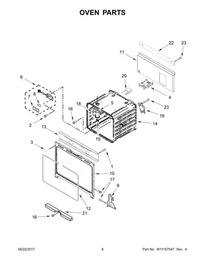 OVEN PARTS