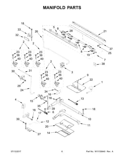 MANIFOLD PARTS