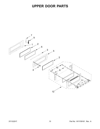 UPPER DOOR PARTS