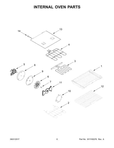 INTERNAL OVEN PARTS