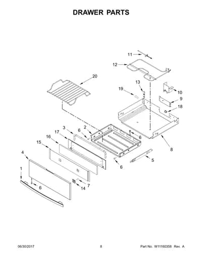 DRAWER PARTS