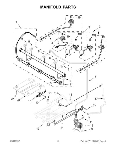 MANIFOLD PARTS