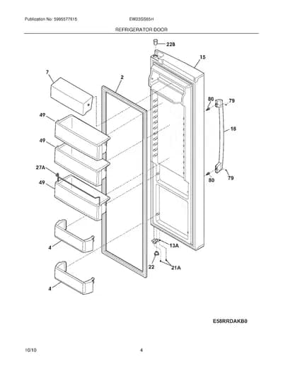 REFRIGERATOR DOOR
