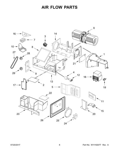 AIR FLOW PARTS