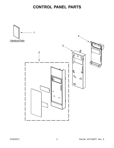 CONTROL PANEL PARTS