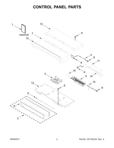CONTROL PANEL PARTS