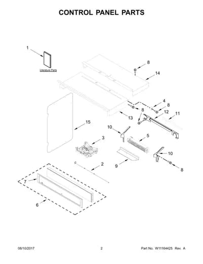 CONTROL PANEL PARTS