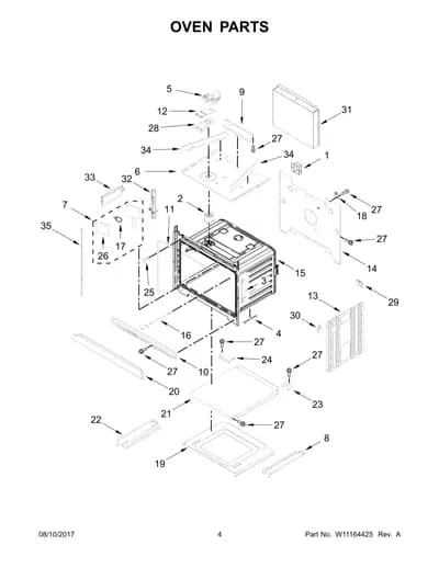 OVEN PARTS