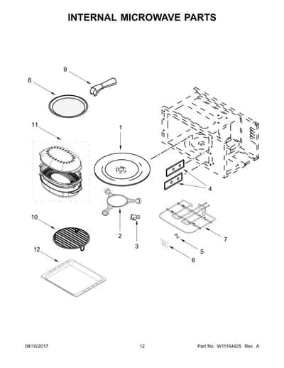 INTERNAL MICROWAVE PARTS