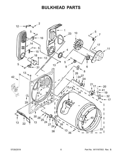 BULKHEAD PARTS