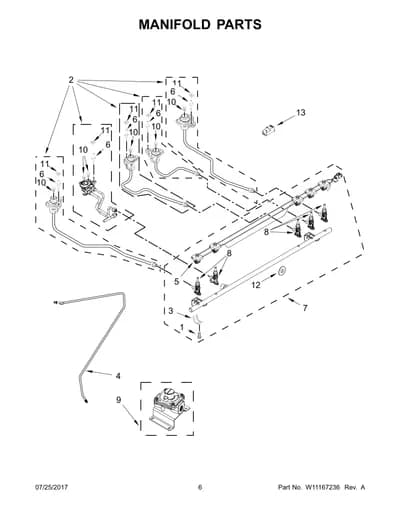 MANIFOLD PARTS