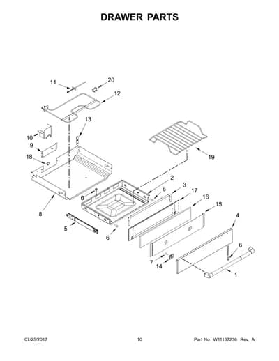 DRAWER PARTS