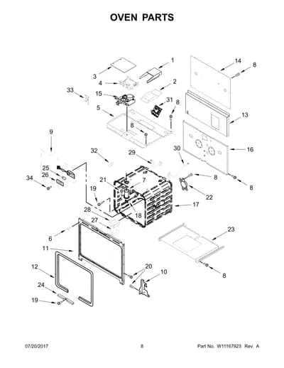 OVEN PARTS