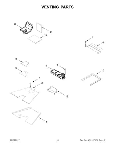 VENTING PARTS