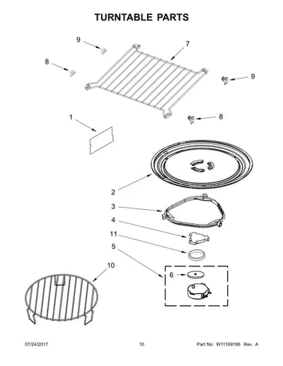 TURNTABLE PARTS