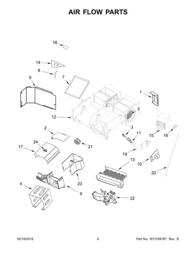 AIR FLOW PARTS