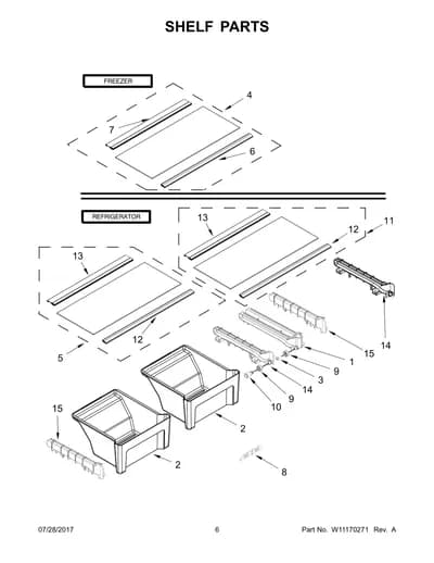 SHELF PARTS