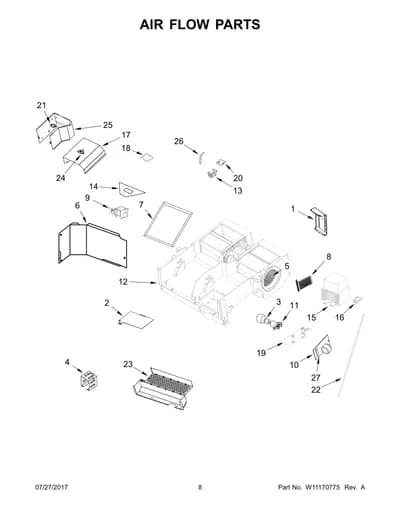 AIR FLOW PARTS