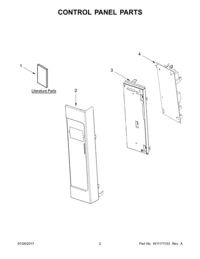 CONTROL PANEL PARTS