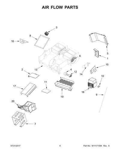 AIR FLOW PARTS