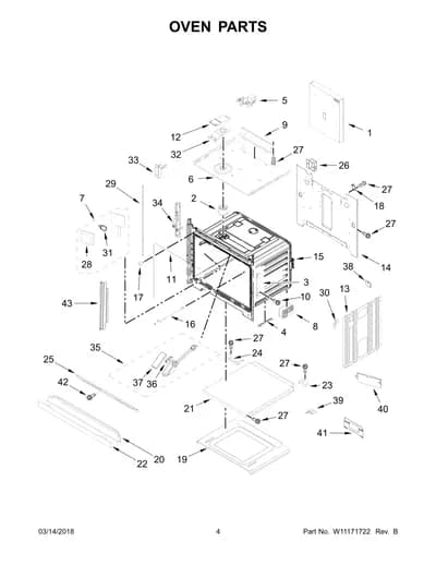 OVEN PARTS