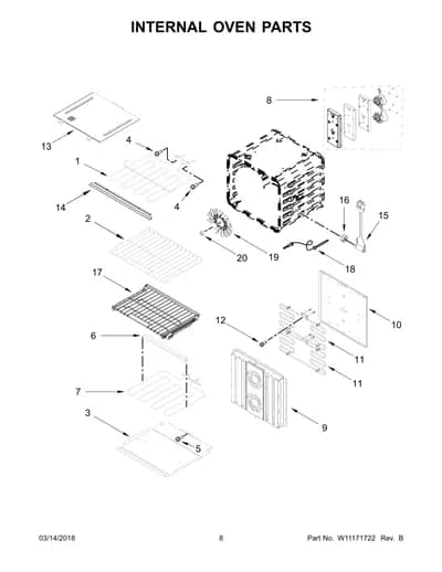 INTERNAL OVEN PARTS