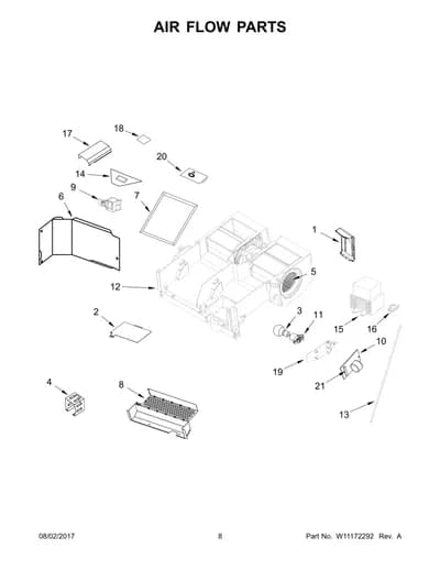 AIR FLOW PARTS