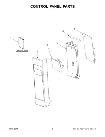 CONTROL PANEL PARTS