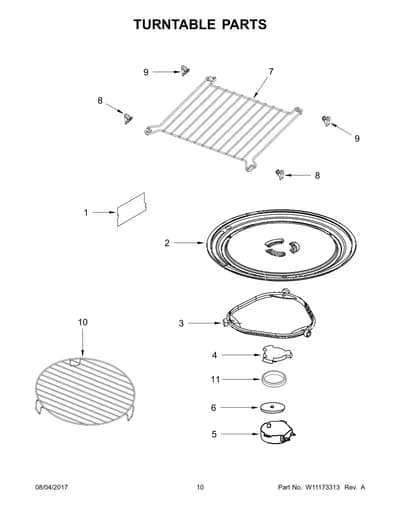 TURNTABLE PARTS