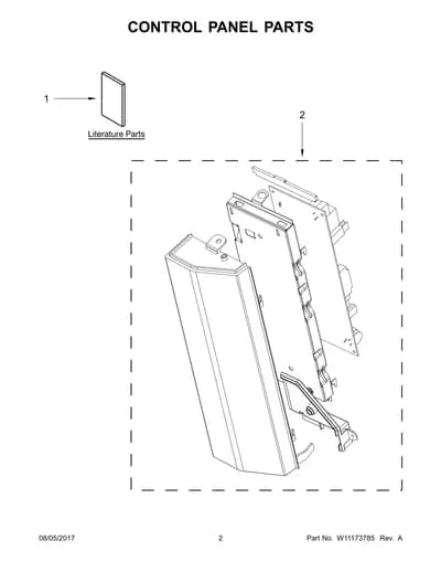 CONTROL PANEL PARTS