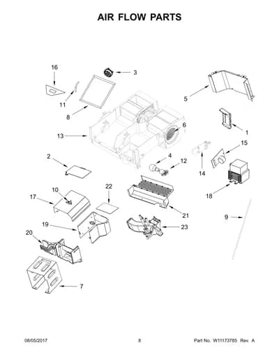 AIR FLOW PARTS