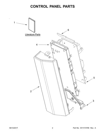 CONTROL PANEL PARTS