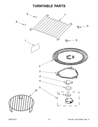 TURNTABLE PARTS