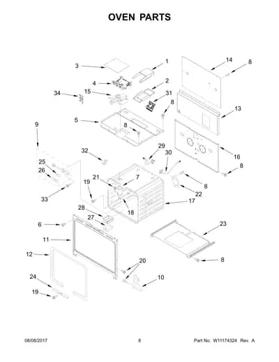OVEN PARTS