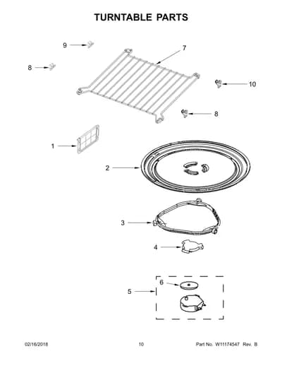 TURNTABLE PARTS