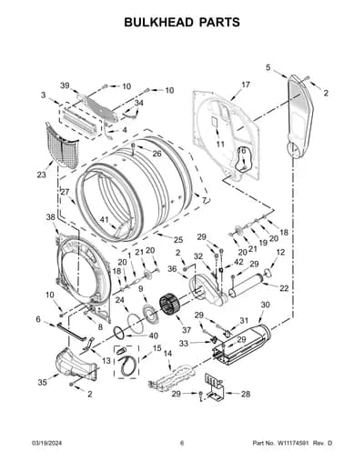 BULKHEAD PARTS
